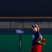 USA Women's National Softball Team practice in Iwakuni City