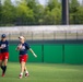 USA Women's National Softball Team practice in Iwakuni City