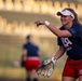 USA Women's National Softball Team practice in Iwakuni City