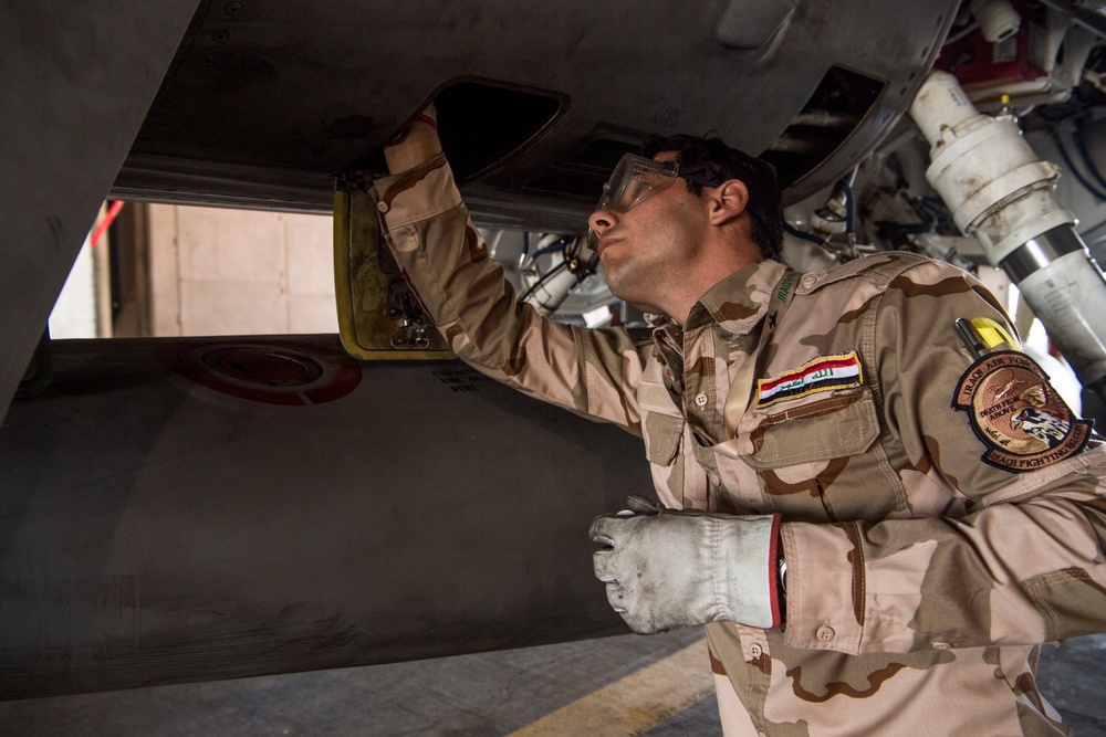 Iraqi F-16 Maintenance