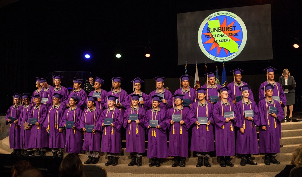 Sunburst Youth Challenge Academy graduates 21st class