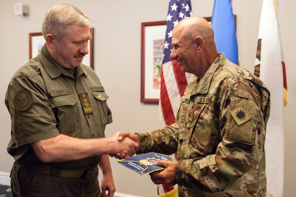 Ukrainian military and internal affairs leaders visit JFTB