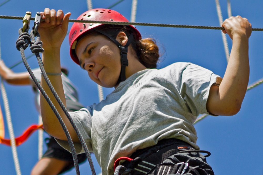 Sunburst Class 22 tackles Orange County Ropes Course