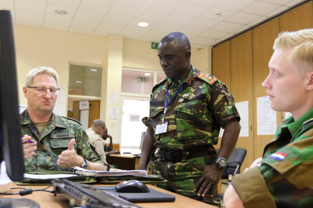 United Accord 2018 Command Post Exercise strengthens partnership, enhances skills