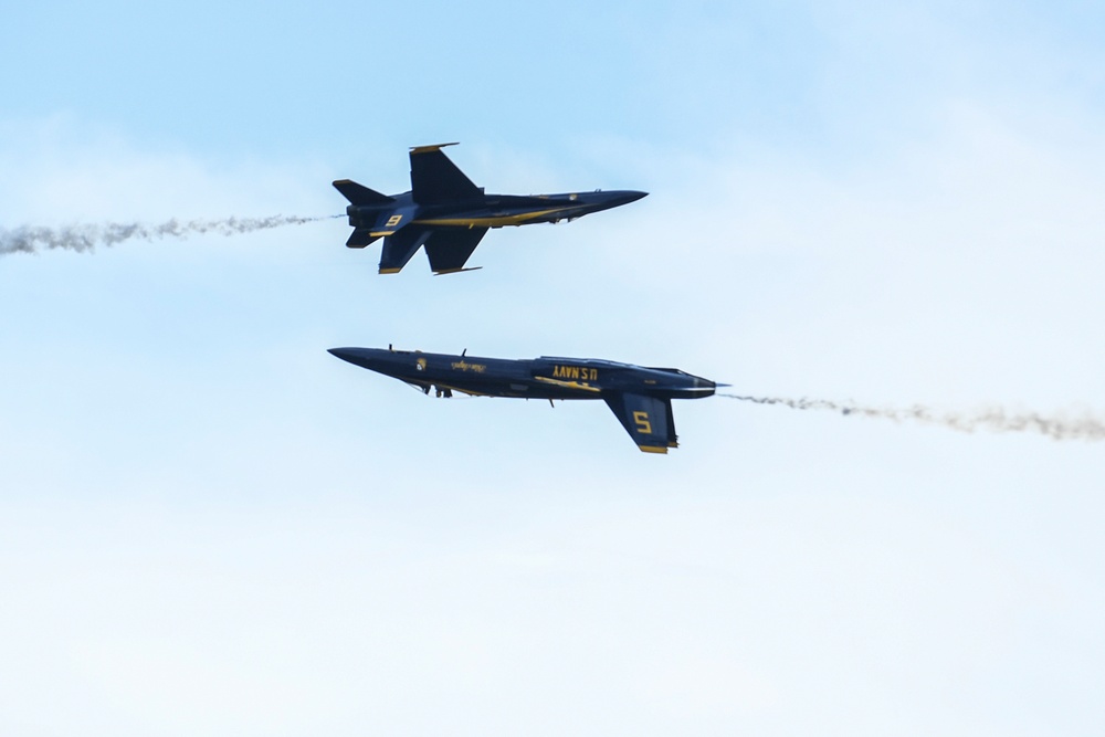 U.S. Navy Blue Angels Perform at Fargo-Moorhead Metro Navy Week