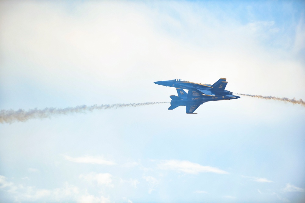 U.S. Navy Blue Angels Perform at Fargo-Moorhead Metro Navy Week