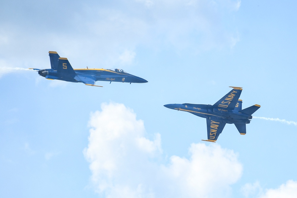 U.S. Navy Blue Angels Perform at Fargo-Moorhead Metro Navy Week