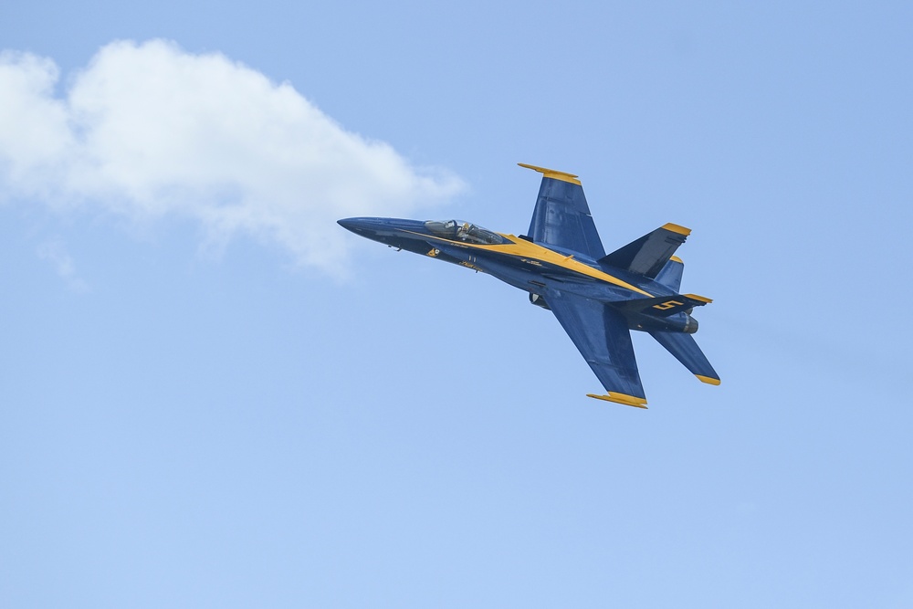 U.S. Navy Blue Angels Perform at Fargo-Moorhead Metro Navy Week