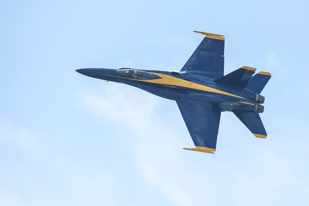 U.S. Navy Blue Angels Perform at Fargo-Moorhead Metro Navy Week