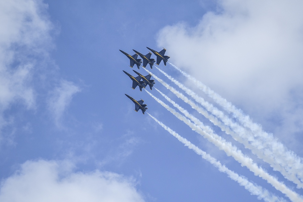 U.S. Navy Blue Angels Perform at Fargo-Moorhead Metro Navy Week