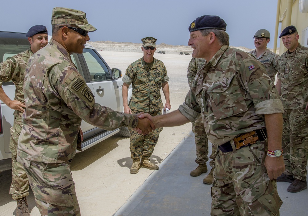 U.S. Army Lt. Gen. Michael X. Garrett visits new Facilities in Oman