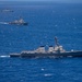 USS Preble sails with partner nations during RIMPAC