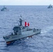 BAP Ferre sails with partner nations during RIMPAC