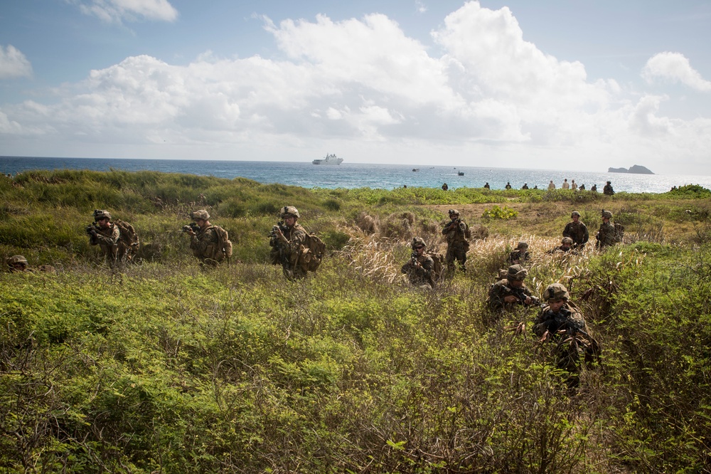 RIMPAC participants conduct Amphibious Landing Demonstration