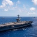 USS Carl Vinson sails with partner nations during RIMPAC