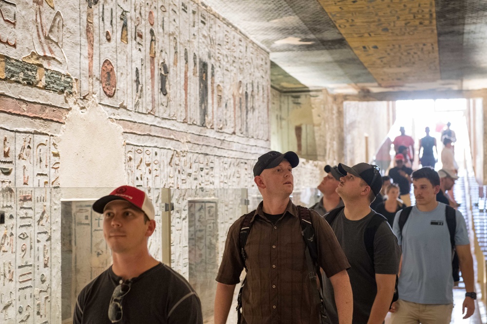 U.S. Navy Sailors tour Egypt