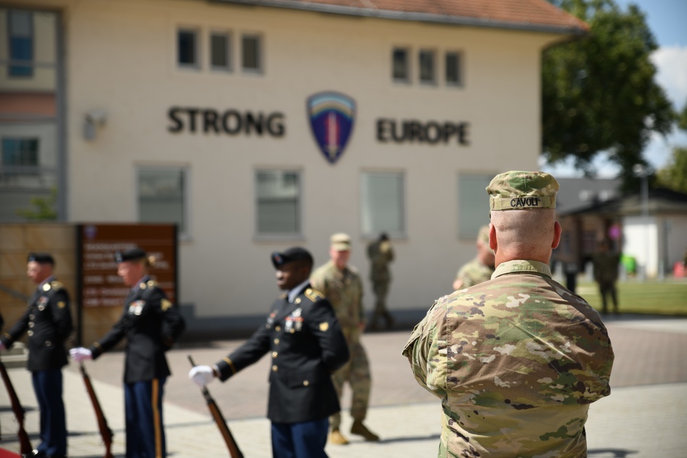 U.S. Army Europe Commander Welcomes Czech Chief of Land Forces