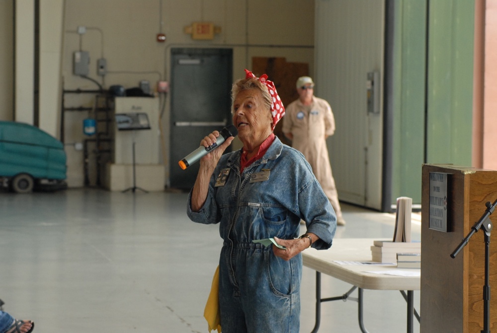 Museum volunteer Doris Baker