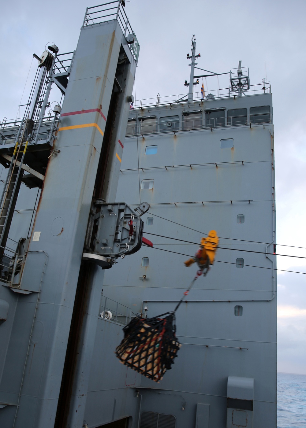 Military Sealift Command Ships Provide Logistics Services to Ships-at-Sea During RIMPAC 2018