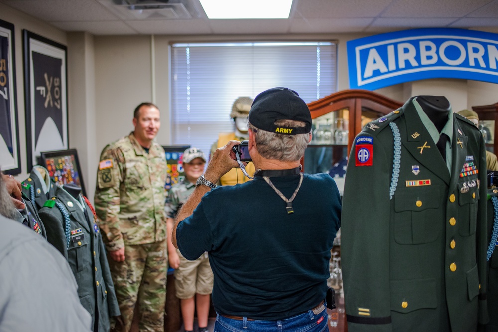 Eli Wilson visits the Maneuver Center of Excellence