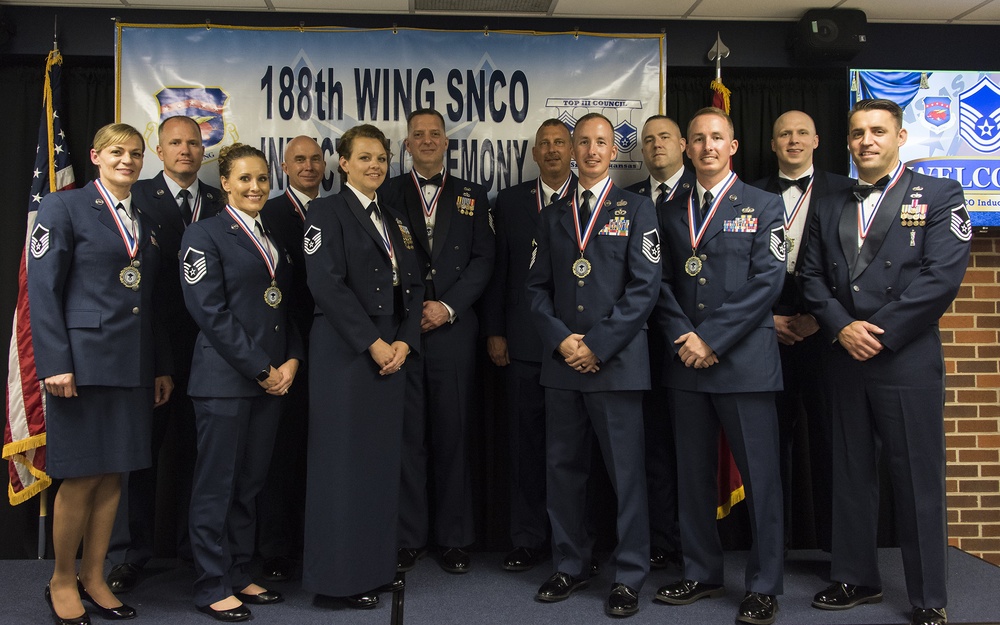188th Wing SNCO Induction Ceremony