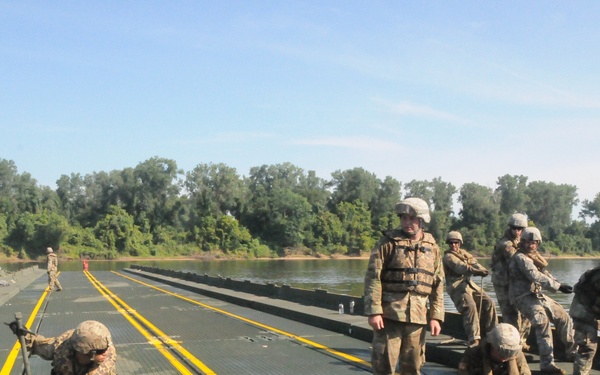 Bridge company plays crucial role in multi-component exercise