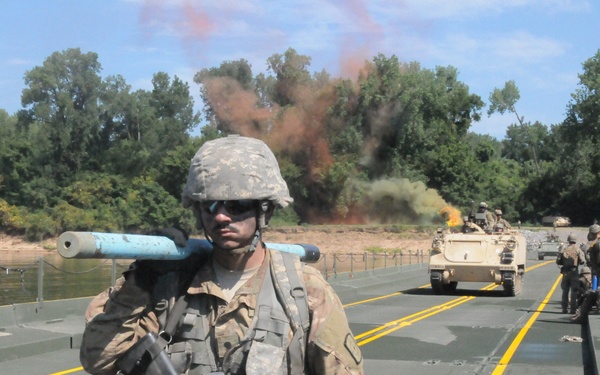 Bridge company plays crucial role in multi-component exercise