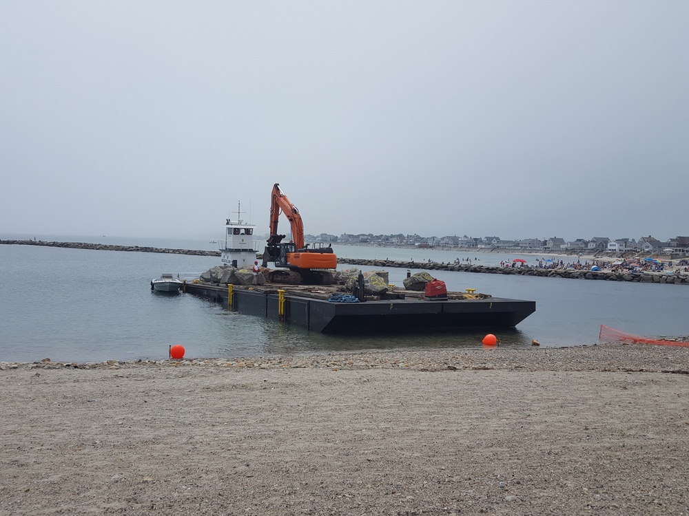 New England District awards contract for repair to east jetty in Green Harbor Federal navigation project in Marshfield