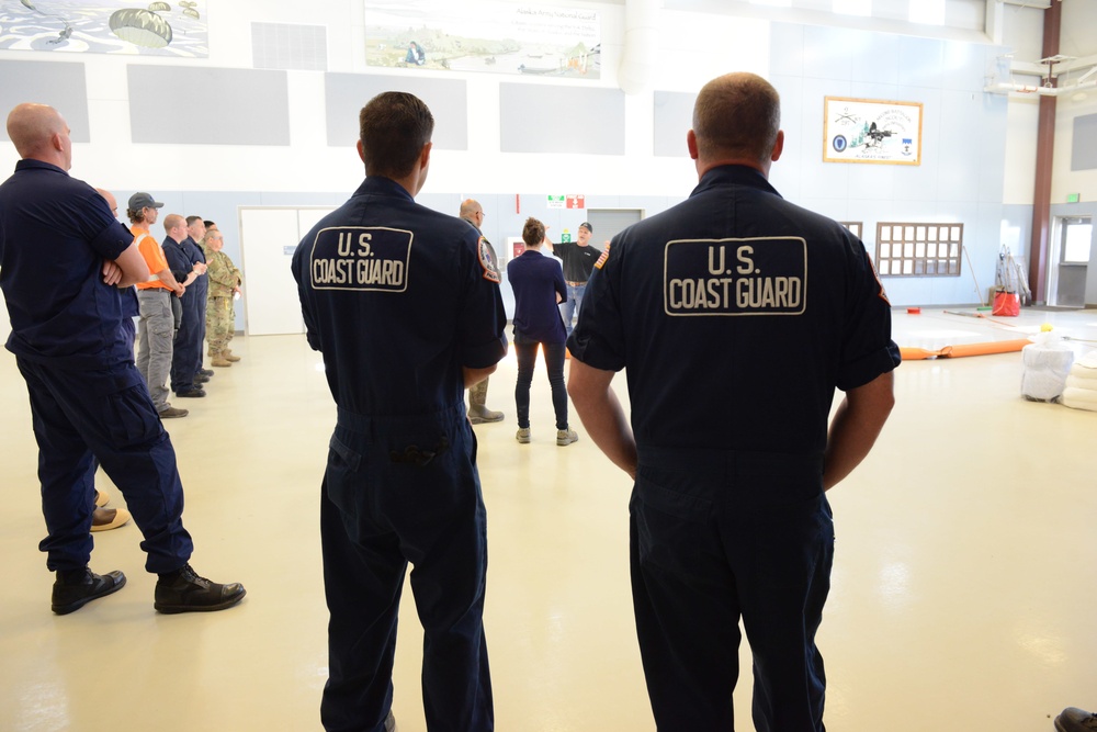 Coast Guard, various state, federal entities attend Alaska Chadux Corporation oil spill response demonstration