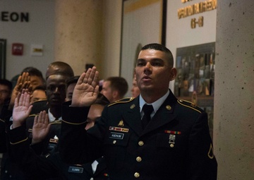 Pledging Allegiance; From Iraqi Interpreter to U.S. Soldier to American Citizen