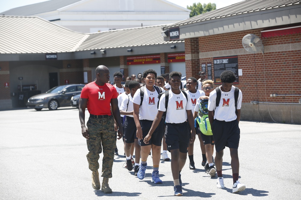 CBIRF Marines attend Youth Impact Program 2018