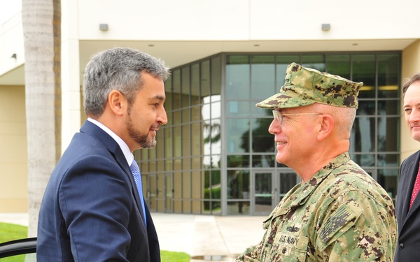 Paraguay President-Elect Visits U.S. Southern Command