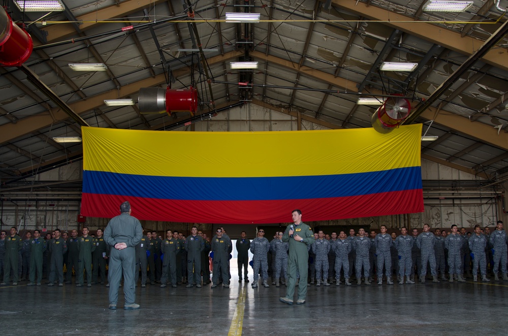 Colombian Air Force participates in Red Flag