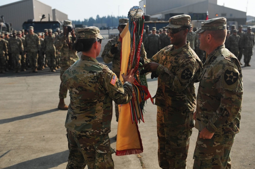 &quot;Mustangs&quot; receive the Army Safety Excellence Streamer