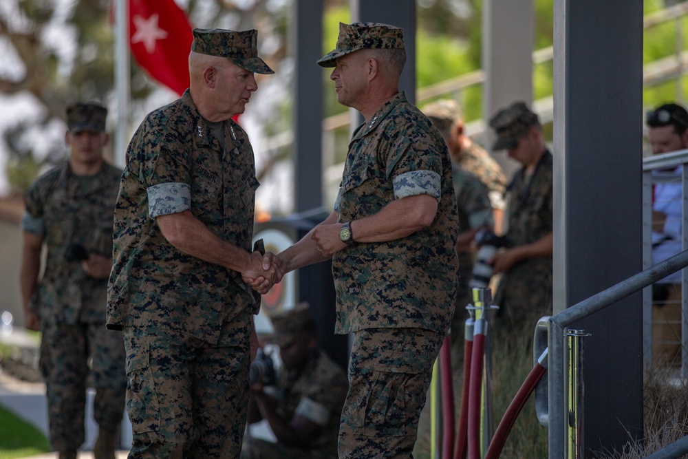 I Marine Expeditionary Force Change of Command