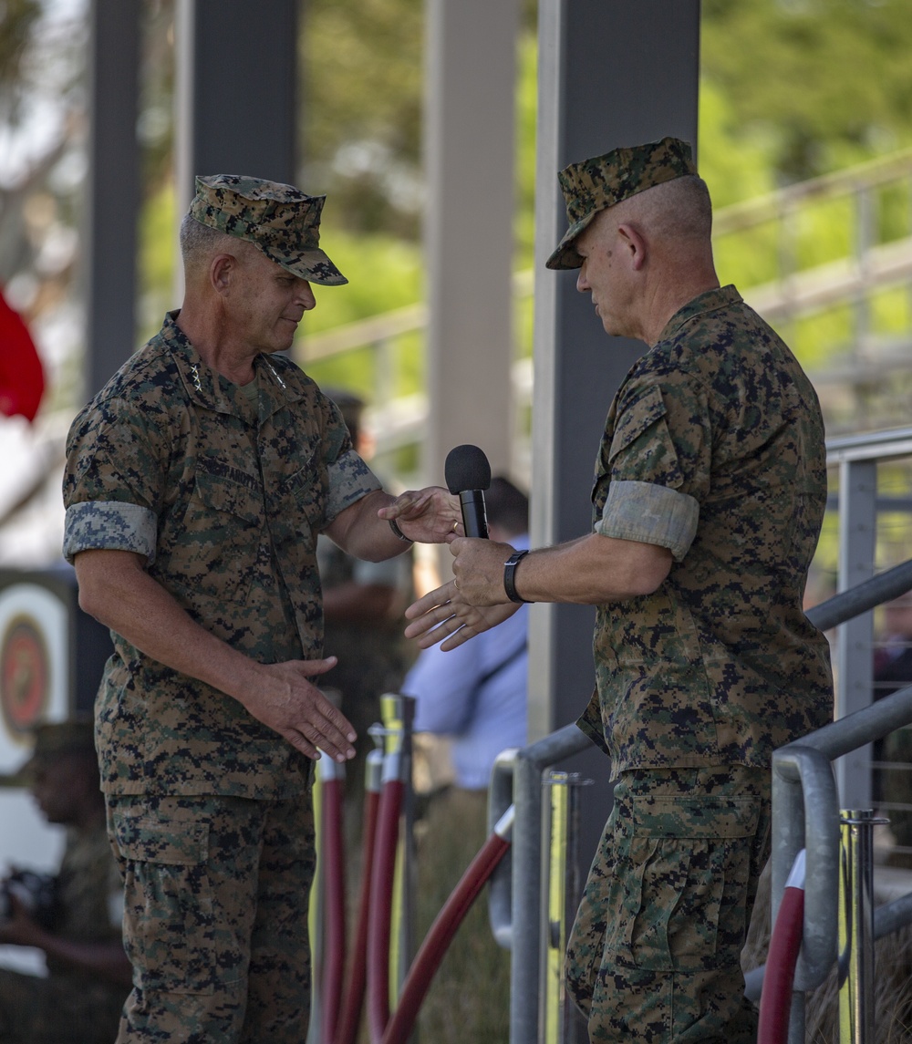 I Marine Expeditionary Force Change of Command