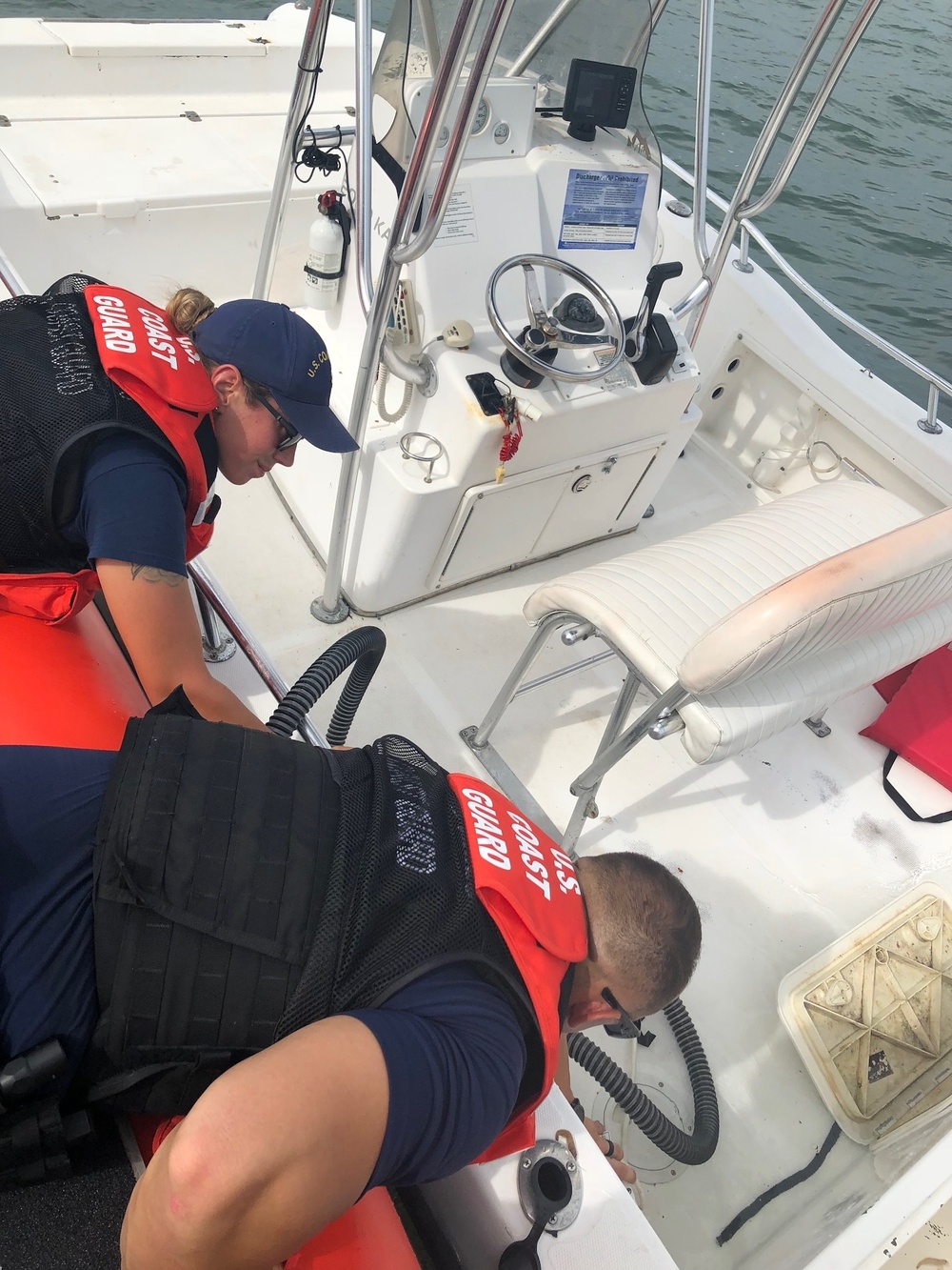 Coast Guard, good Samaritan rescue 2 people 2 miles south of Marathon