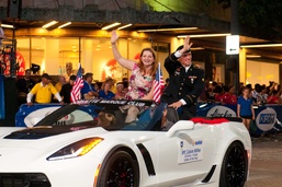 I Corps Soldiers Participate in Seafair Torchlight Parade 2018