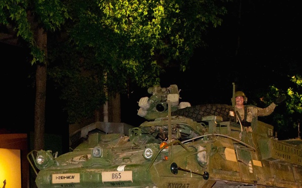 I Corps Soldiers Participate in Seafair Torchlight Parade 2018