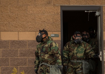 MCAS Yuma Marines Conduct Gas Chamber Training