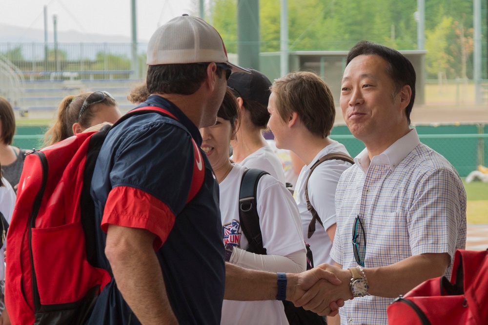 USA Women's National Softball Team experience softball cultural exchange