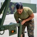 Can you hear me now | Marines with Communications Company work on antenas and VSATS