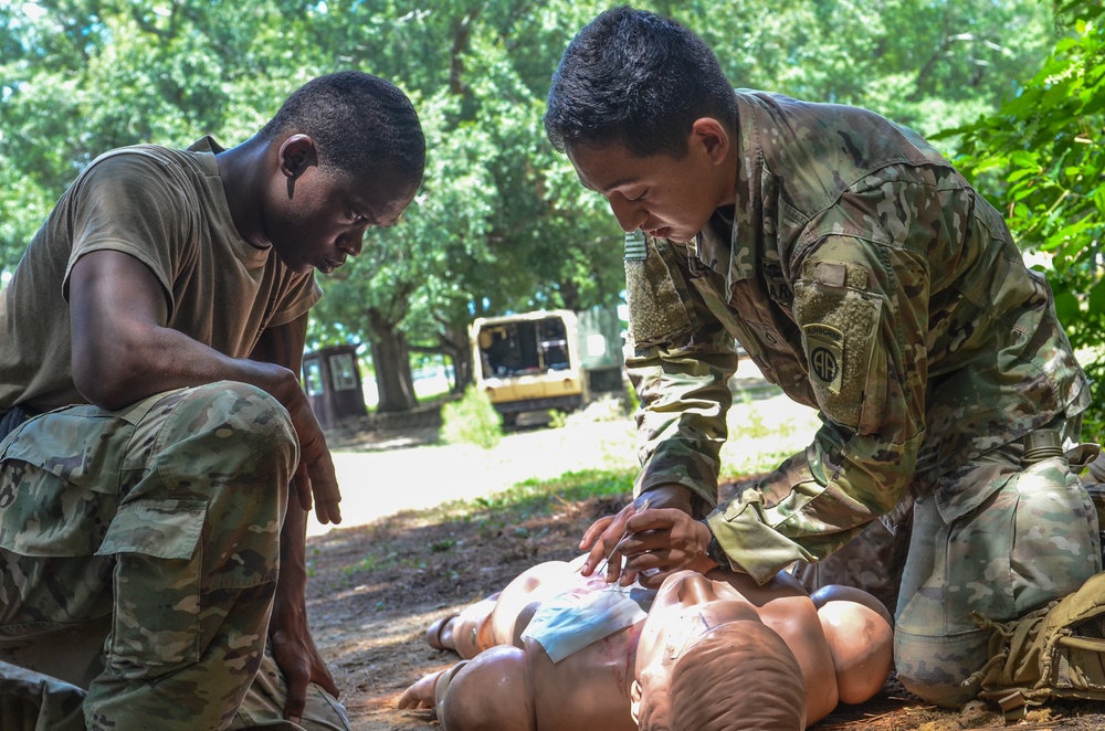 82nd Best Medic Competition Tests Knowledge, Fortitude
