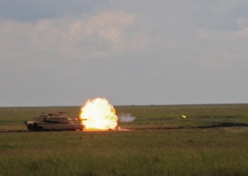 2-5 Cav Conducts Table VI Tank Gunnery Live Fire