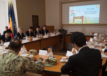 Japanese Diet Visits U.S. and Romania Base