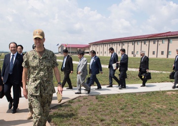 Japanese Diet Visits U.S. and Romania Base