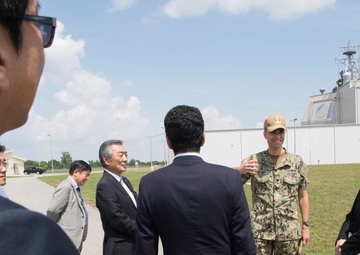 Japanese Diet Visits U.S. and Romania Base