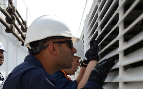 Coast Guard prevention team conducts vessel safety and security inspection