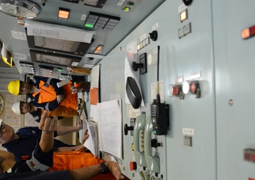 Coast Guard prevention team conducts vessel safety and security inspection