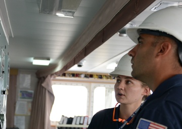 Coast Guard prevention team conducts vessel safety and security inspection